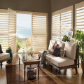 pure white window plantation shutter / blinds